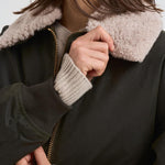 Giubbotto donna Green Maxine cerato verde oliva LWX1488 OL99 BARBOUR 