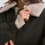 Giubbotto donna Green Maxine cerato verde oliva LWX1488 OL99 BARBOUR 
