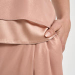 Top donna smanicato rosa E08638 57M PESERICO 