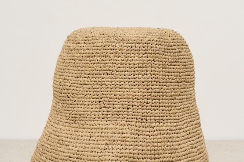 Cappello donna Andao in rafia chiara ANDAO TEA IBELIV 