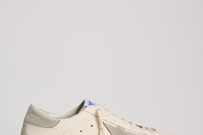 Sneakers uomo Super-Star grigie GMF00102 F00535911166 GOLDEN GOOSE 
