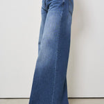 Jeans donna Marlen in denim scuro DP775 DF0290800 DONDUP 