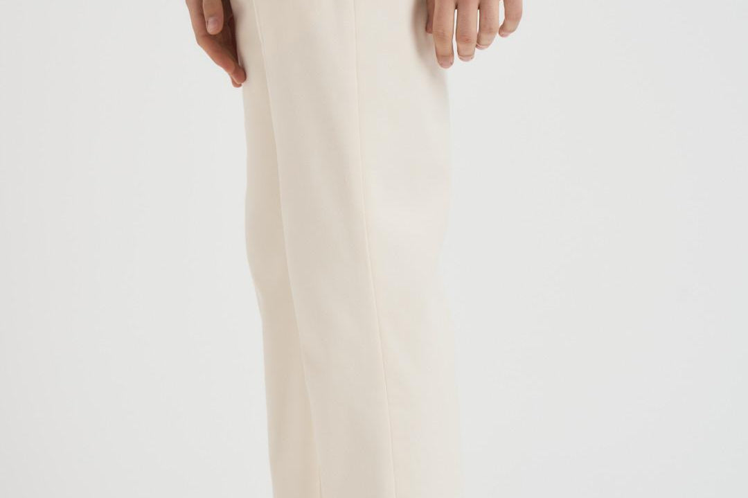 Pantalone uomo dritto panna RETRO TS1620XWHITE BERWICH 