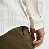 Camicia uomo Saryan x bianca M26100030 CLEARCREAM SAMSØE SAMSØE 