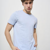 T-shirt uomo girocollo celeste 710671438 418 RALPH LAUREN 