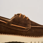Mocassino uomo in suede marrone TRINITA MARRONE MAZE 