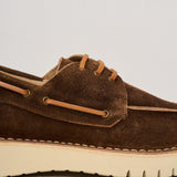 Mocassino uomo in suede marrone TRINITA MARRONE MAZE 