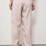 Pantalone donna wide leg rosa GWP01203 P00196525235 GOLDEN GOOSE 