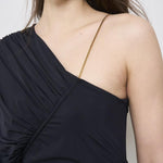 Abito donna lungo Toga Dress nero 625SS6642O BLACK DANAME 