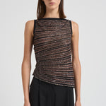 Modello senza maniche con scollo rotondo K0H BK01CLS80E3 MISSONI 