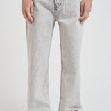 Jeans uomo wide leg grigio chiaro BP164 CO123GREY DROLE DE MONSIEUR 