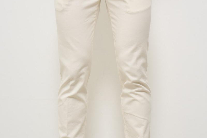Pantalone uomo con pinces panna XRETRO OL0629275 BERWICH 