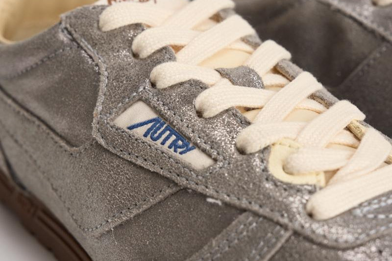Sneakers donna Windspin in pelle laminata WSLW OY01 AUTRY 