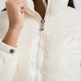 Piumino Goldin donna bianco HWY038 1025 PYRENEX 