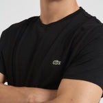 T-shirt uomo girocollo nero TH6709 031 LACOSTE 