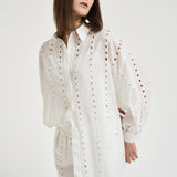 Abito a camicia donna Marianne bianco 11816 WTI26WHITE ANINE BING 