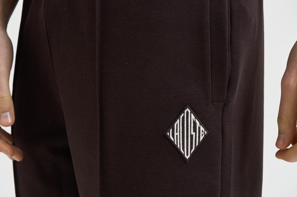 Pantalone uomo tuta marrone XH0033 3LA LACOSTE 