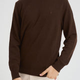 Maglia uomo girocollo marrone 710974148 011 RALPH LAUREN 