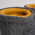 Stivale donna da neve in maglia grigio 1409750 H019GREY MOON BOOT 