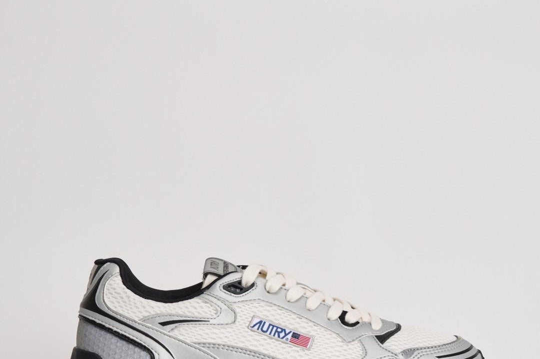 Sneakers uomo Hyperway Low grigia e bianca HYLM MV03 AUTRY 