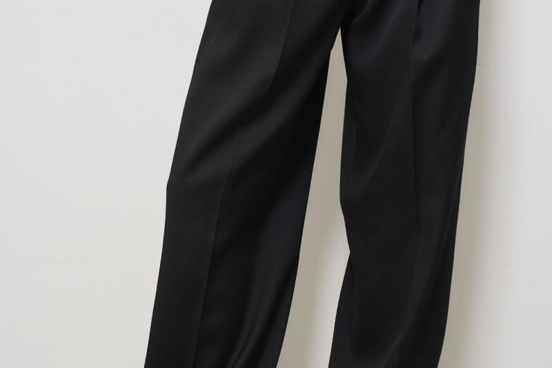 Pantalone donna wide-leg nero GWP01203 P00154690100 GOLDEN GOOSE 