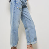 Jeans donna Gavin in denim chiaro 1113 440 ANINE BING 