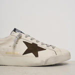 Sneakers uomo Super-Star talloncino marrone GMF00101 F00686710607 GOLDEN GOOSE 