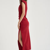 Abito donna lungo Nadela rosso RO0307FA A1N41I70CH ISABEL MARANT 