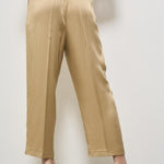 Pantalone donna satinato beige F5SS78 V53 LIVIANA CONTI 