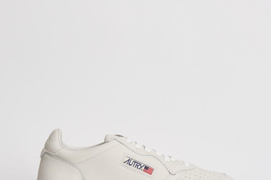 Sneakers uomo Medalist in pelle bianca AULM SG10 AUTRY 