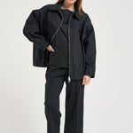 Giacca donna Maxim impermeabile nera F6SY37 Y69 LIVIANA CONTI 