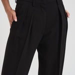 Pantalone con pence donna 14049 8005NERO FORTE FORTE 