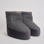 Stivale donna da neve in maglia grigio 1409750 H019GREY MOON BOOT 