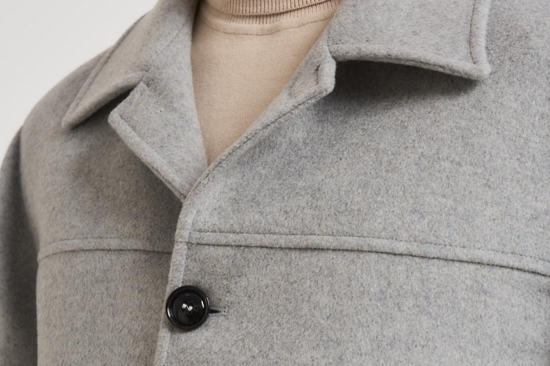 Giacca uomo a camicia grigio chiaro DENVER MCP34GRIGIO CHIARO ACCADEMIE TESSILI 