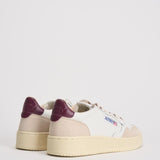 Sneakers donna Medalist panna, beige e bordeaux AULW LS03 AUTRY 