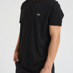T-shirt uomo girocollo nero TH6709 031 LACOSTE 