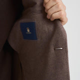 Giacca uomo monopetto tortora 2403 525004 LUIGI BIANCHI 