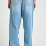 Jeans uomo gamba dritta in denim chiaro 1001443 LIGHTINDIGOWASH LES DEUX 