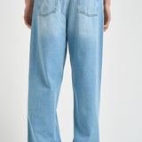 Jeans uomo gamba dritta in denim chiaro 1001443 LIGHTINDIGOWASH LES DEUX 