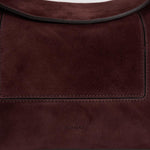 Borsa donna "Penelope" Slouch in suede bordeaux 000148 ACAISUEDE WANDLER 