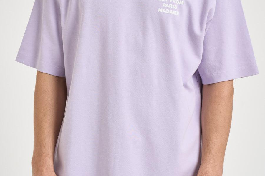 T-shirt uomo girocollo lilla TS203 CO002LAVANDA DROLE DE MONSIEUR 