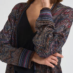 Cardigan over con scollo a V donna M0T BC005GS91P6 MISSONI 