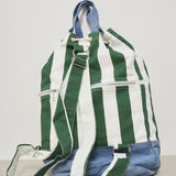 Borsa uomo a righe verde TRAVELBAG STRIPESPOPV51 MC2 SAINT BARTH 