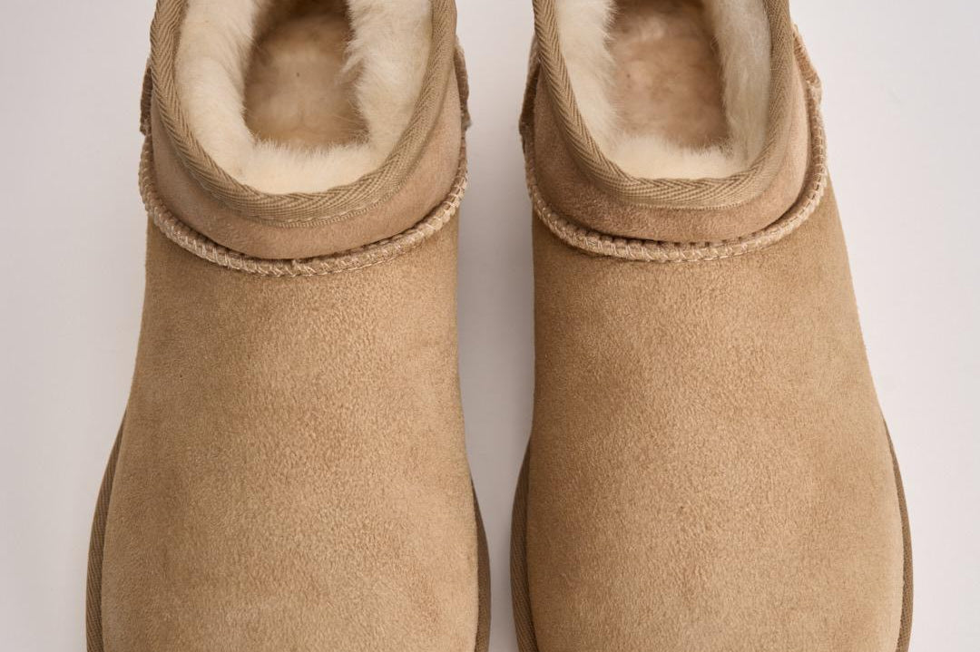 Stivali donna classic ultra mini sabbia 1116109 SAN UGG 