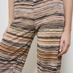 Pantalone donna multicolor DS25SI08 BK042CS01G4 MISSONI 