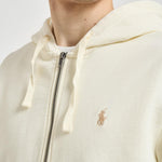 Felpa uomo panna con cappuccio 710916692 003 RALPH LAUREN 