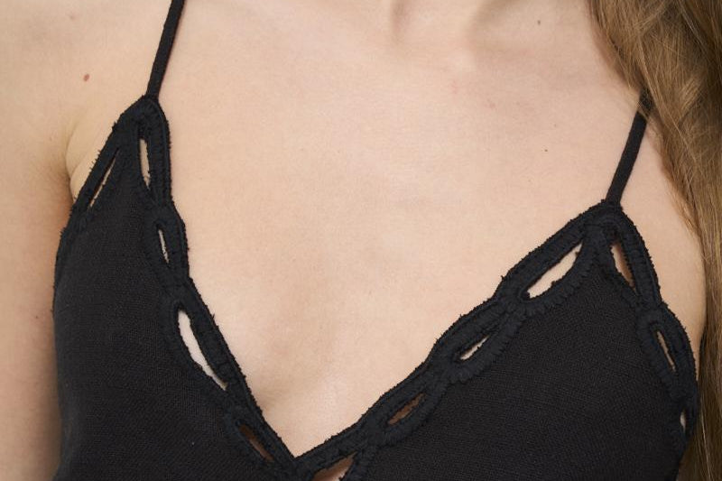 Top donna nero Tomeki HT0537FA C1J12E02FK MARANT ETOILE 
