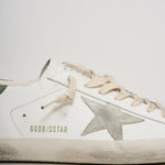Sneakers uomo Super-Star bianco GMF00102 F00689911726 GOLDEN GOOSE 