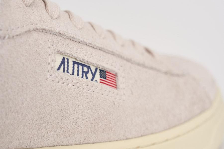 Sneakers uomo Dallas grigio e panna ADLM SQ05 AUTRY 