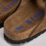 Sandalo uomo Arizona in suede marrone 1030865 DARK TEE BIRKENSTOCK 